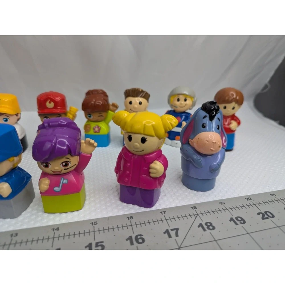 Mega Bloks Figure Lot Eeyore Boys‎ Girls John Deere